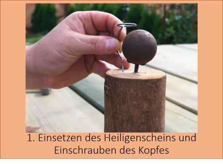 Holz Engel mit Engelsflügel basteln