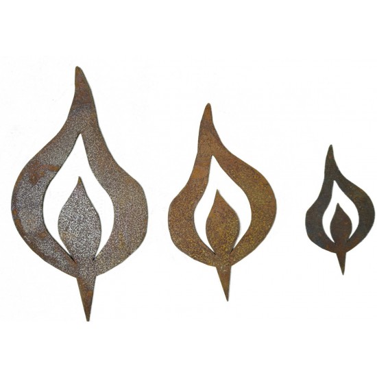 Große Auswahl an Rostflammen beim Metallmichl