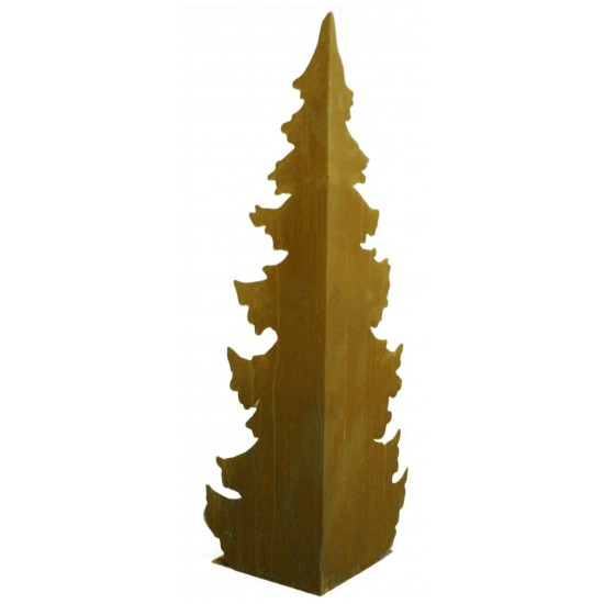 Deko Tanne mit 4 Zwischenböden zum Dekorieren