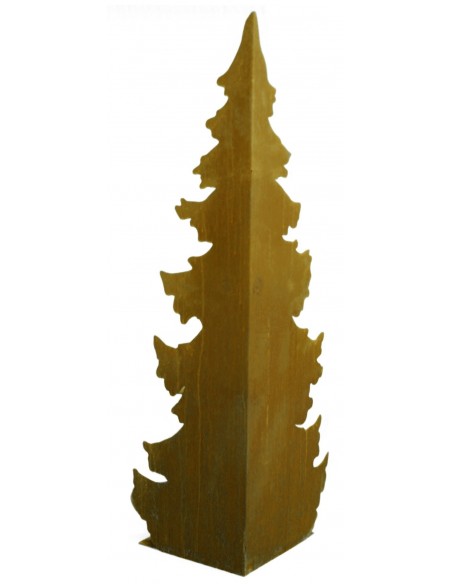 Deko Tanne mit 4 Zwischenböden zum Dekorieren