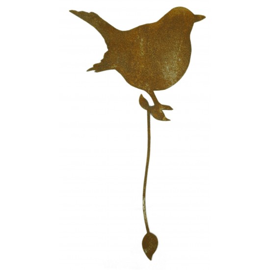 Edelrost Zaunkönig auch für Geschenkverpackungen oder Blumensträuße