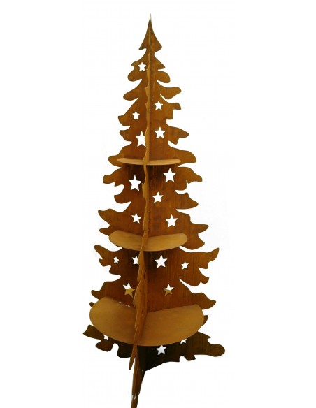 3 teilige Tanne 200 cm hoch mit Stenrenausschnitten und Ablagefächern 3 teilige Tanne 200 cm hoch mit Stenrenausschnitten und Ablagefächern