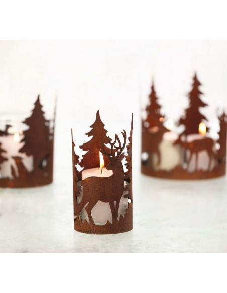 "Forest"  Ring mit Waldszene Durchmesser 15cm