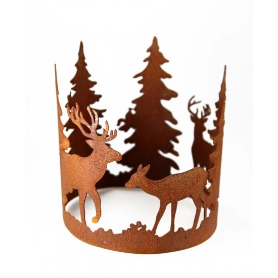 "Forest"  Ring mit Waldszene Durchmesser 15cm