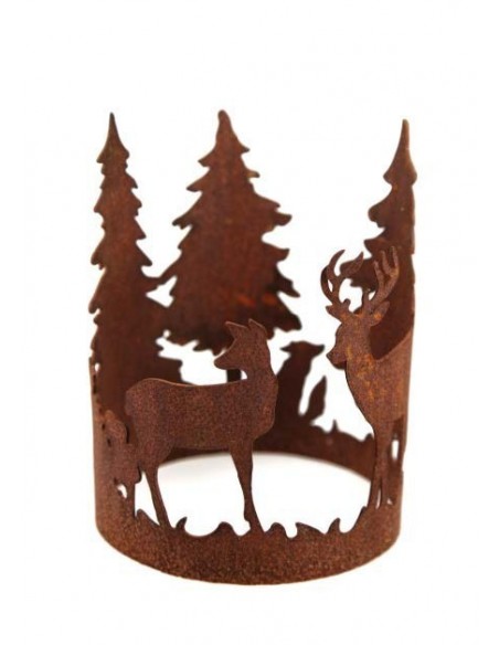 "Forest"  Ring mit Waldszene Durchmesser 15cm