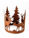 Forest - Ring mit Waldszene Durchmesser 20cm