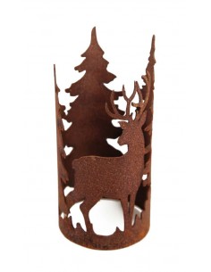 Deko Ring Hirsch und Bäume Forest ring