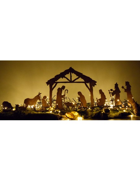 Krippenfiguren für Draußen außendeko Weihnachten
