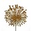 Edelrost Blumen Gartenstecker Allium 40 cm Durchmesser (flach) Gesamthöhe 160 cm