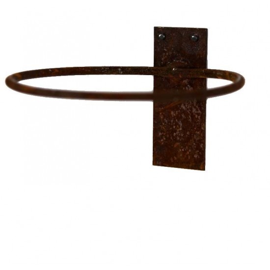 Einfacher Topfhalter für eine Wand odr Gartenzaun