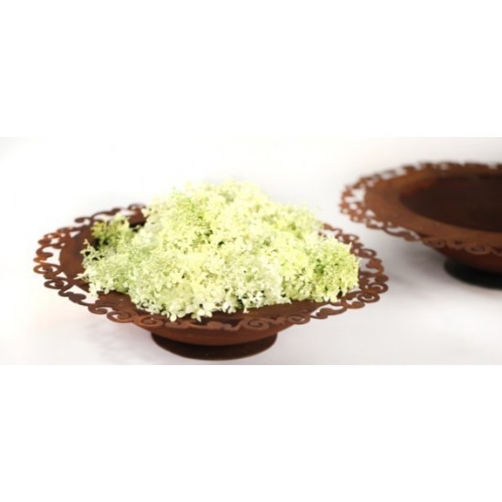 Schale Rost für Blumen