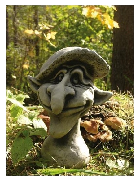 Steinguss Magic Mushroom "LEONARDO" 30 cm hoch