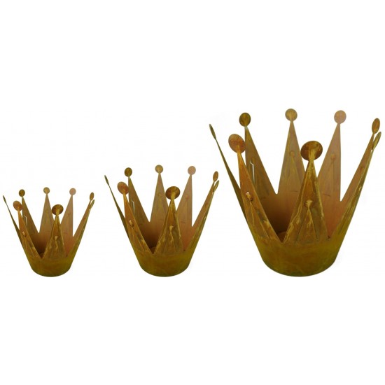 Metall Krone Rostig große Auswahl