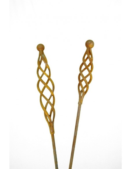 Rosenstab Avans - kleine Spirale oben, Höhe 160 cm