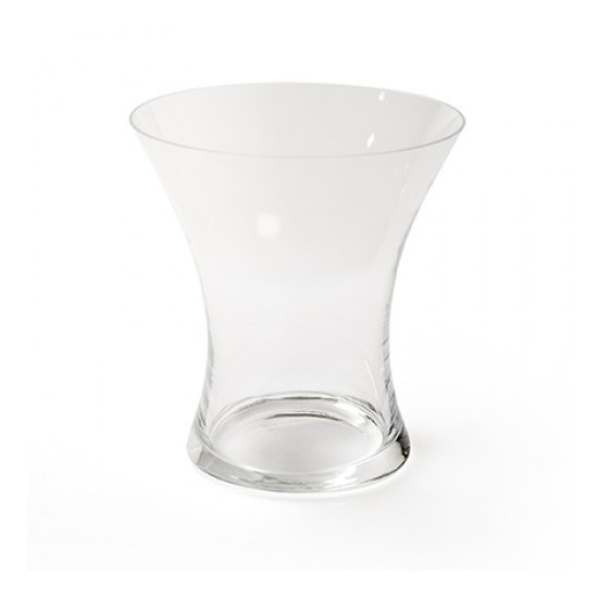 tailierte Blumenvase Klarglas