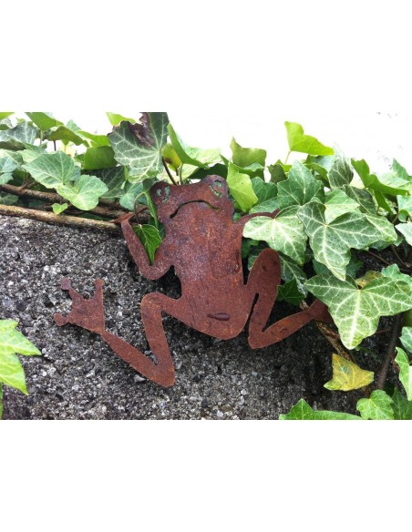 Gartenteich Rost Frosch zum Einhängen netter kleiner Laubrosch zum Einhängen an eine Wand. Ideal für Teich und Garten, aber auch Gartenteich Rost Frosch zum Einhängen netter kleiner Laubrosch zum Einhängen an eine Wand. Ideal für Teich und Garten, aber auch