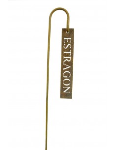 Kräuterschild Estragon Kräuterschilder aus Metall zum selber machen  2