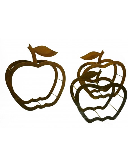 Regal Apfel Rostig Mit Blatt Fur Holz 