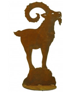 Steinbock auf Fels - Höhe 40 cm