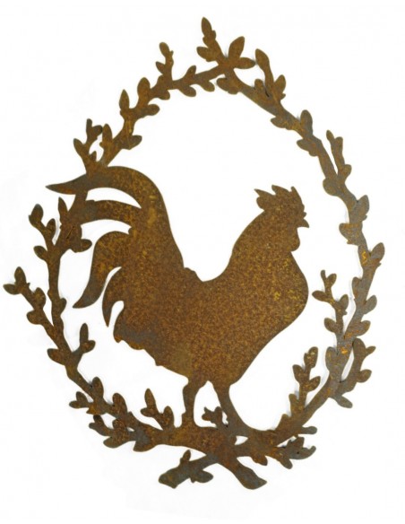 Hahn zum Einarbeiten in Frühlingskranz