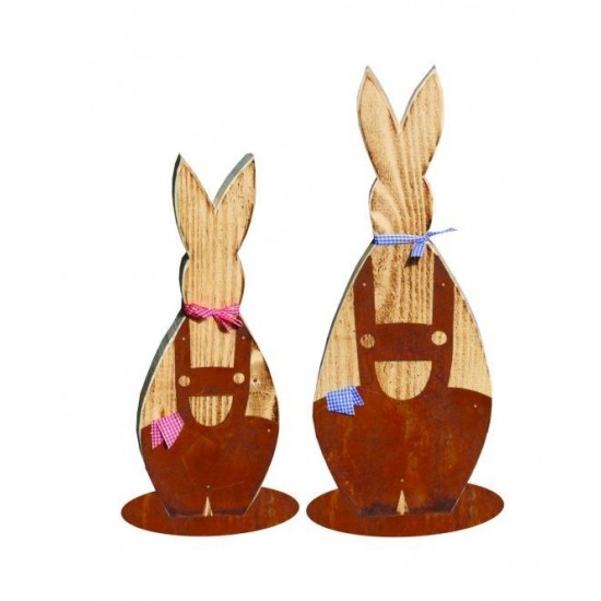 Osterhase Holz Hansi