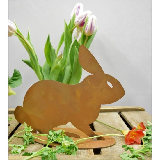 Deko Osterhase Metall