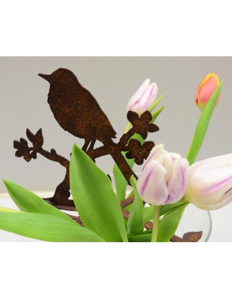 Warmes Dunkelbraun mit frischem Grün