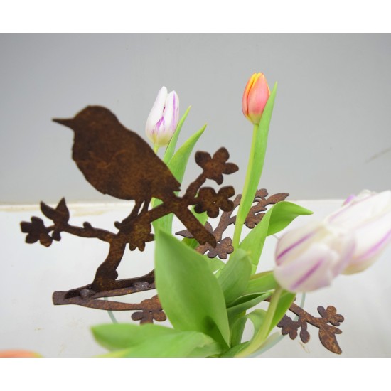 Gartendeko für den Terrassentisch