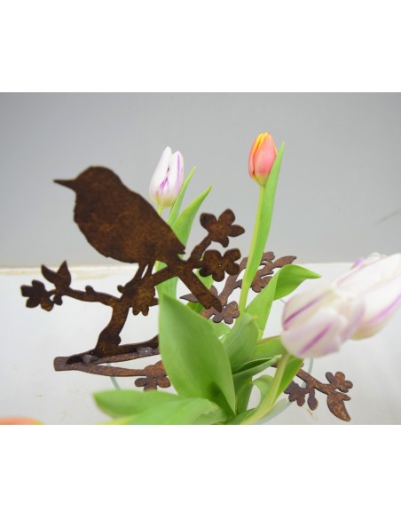 Gartendeko für den Terrassentisch