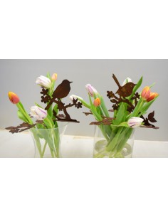 Rostdesign mit Frühblühern, viele jahreszeitliche Gestaltmöglichkeiten 2