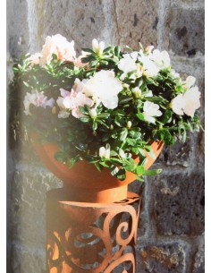 Blumenschale habrund Metall 2