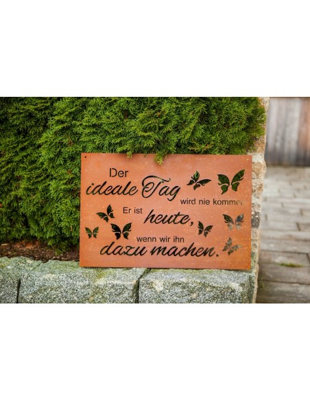 Der ideale Tag wird nie kommen! Er ist Heute, wenn Du ihn dazu machst!