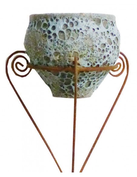 Keramik Topf Patricia in türkis