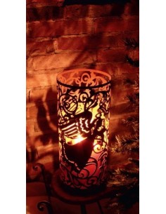 Dekorative Engelflügel Deko für Windlicht Kerzen Glas gold div Mengen 