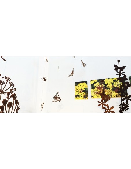Bienen aus Metall als Deko