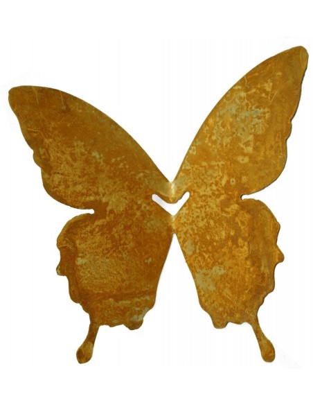 Schmetterling Metall Rostig