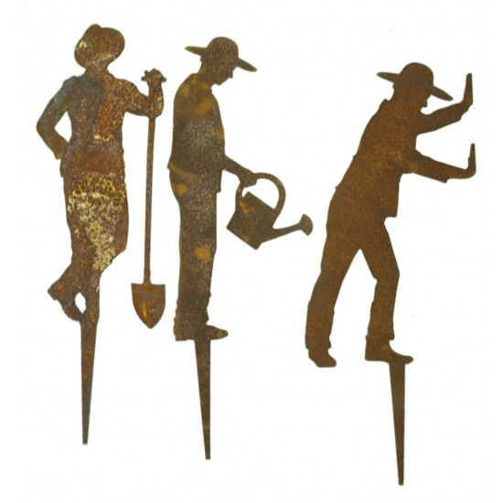 Gartenfiguren Gärtnerals Gartenstecker