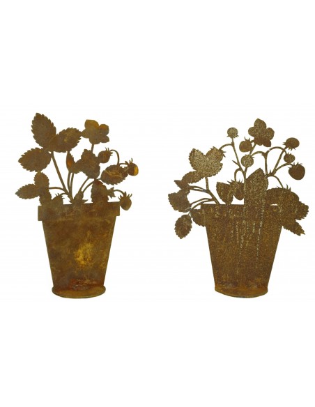 Frühlingsdeko Erdbeeren