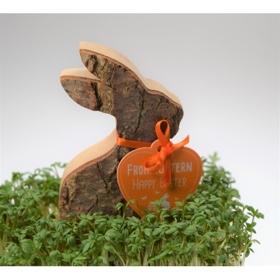 Osterhase Holz Deko zum Verschenken