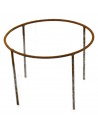 Ring 40cm Ø mit Stäben 25 cm lang als Schalenständer oder für Gestecke