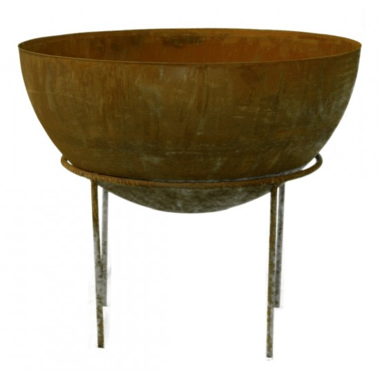 Schalenständer aus Edelrost für verschiedenste Dekorationsmöglichkeiten