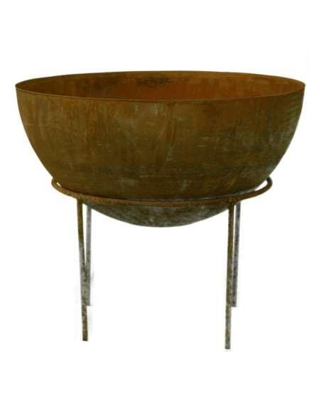 Schalenständer aus Edelrost für verschiedenste Dekorationsmöglichkeiten