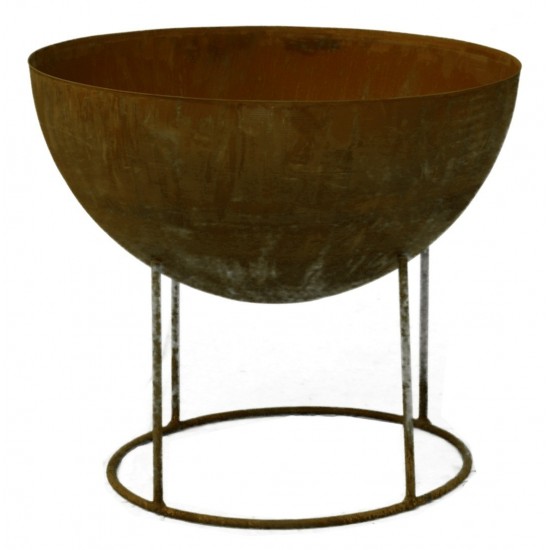 Schalenständer aus Edelrost für verschiedenste Dekorationsmöglichkeiten