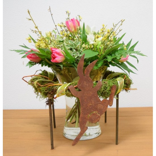 Schalenständer aus Edelrost für verschiedenste Dekorationsmöglichkeiten