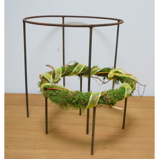 Schalenständer aus Edelrost für verschiedenste Dekorationsmöglichkeiten