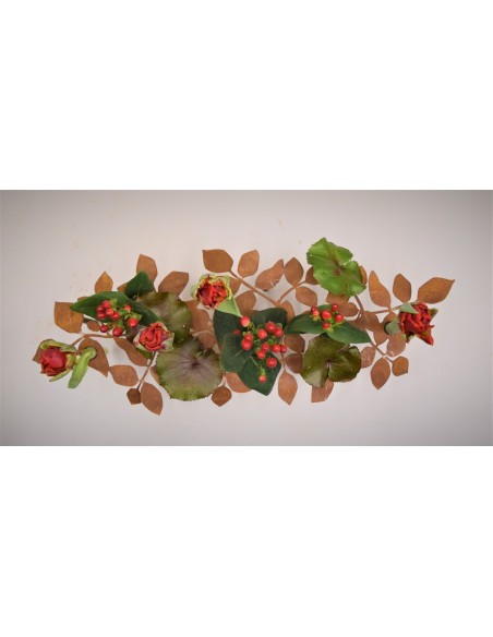 Tischdeko Idee mit Edelrost und Blumen Tischdeko Idee mit Edelrost und Blumen