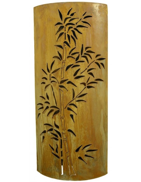 Exclusive Bambussäule in Mandelform Gartendeko