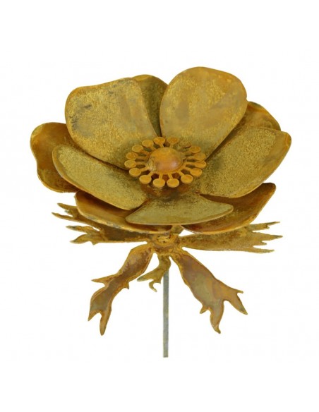 Anemonenblüte ansprechende Rostdeko