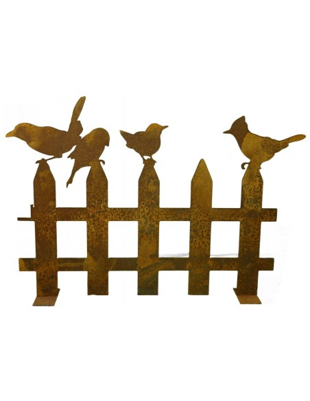 Gartendeko Vogelzaun als kreative Abtrennung Ihres Gartens