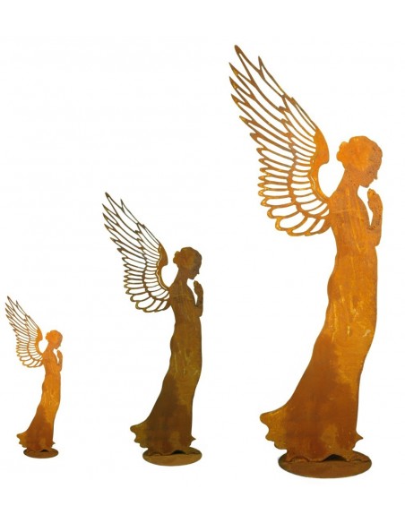 Engelfiguren Metall zur Weihanchtsdeko